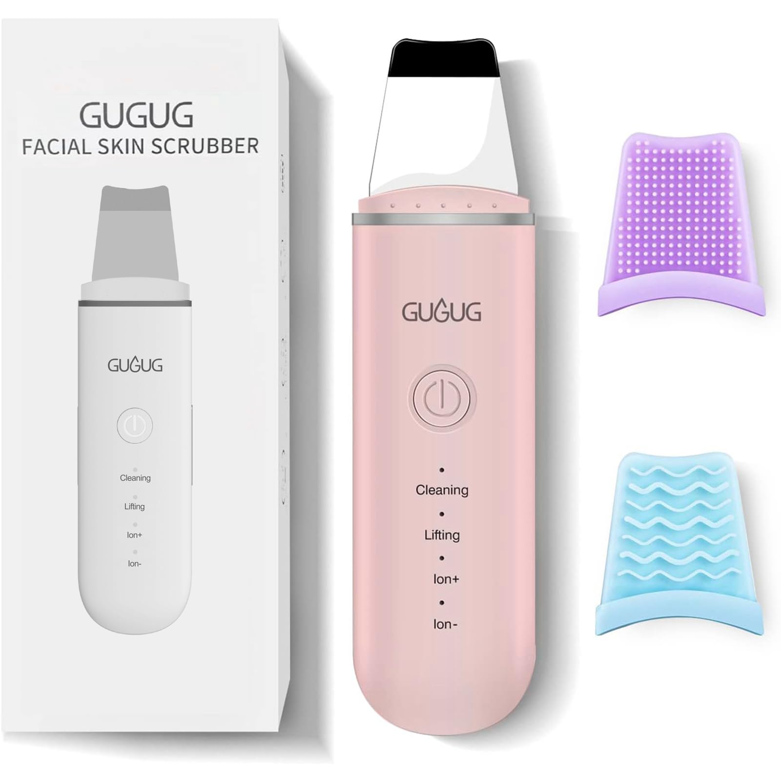 GUGUG spatule visage pour nettoyage profond des pores, rituel spa à domicile.