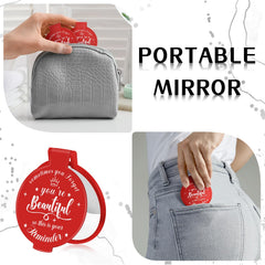 Gulfmew Ensemble 36 Miroirs Poche, idéal pour cadeaux ou événements