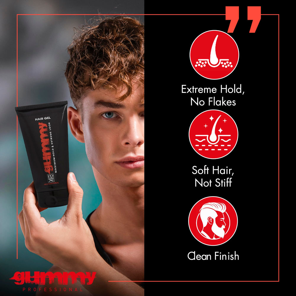Gummy coiffage-contours-cheveux, contrôle précis des contours pour un look soigné.