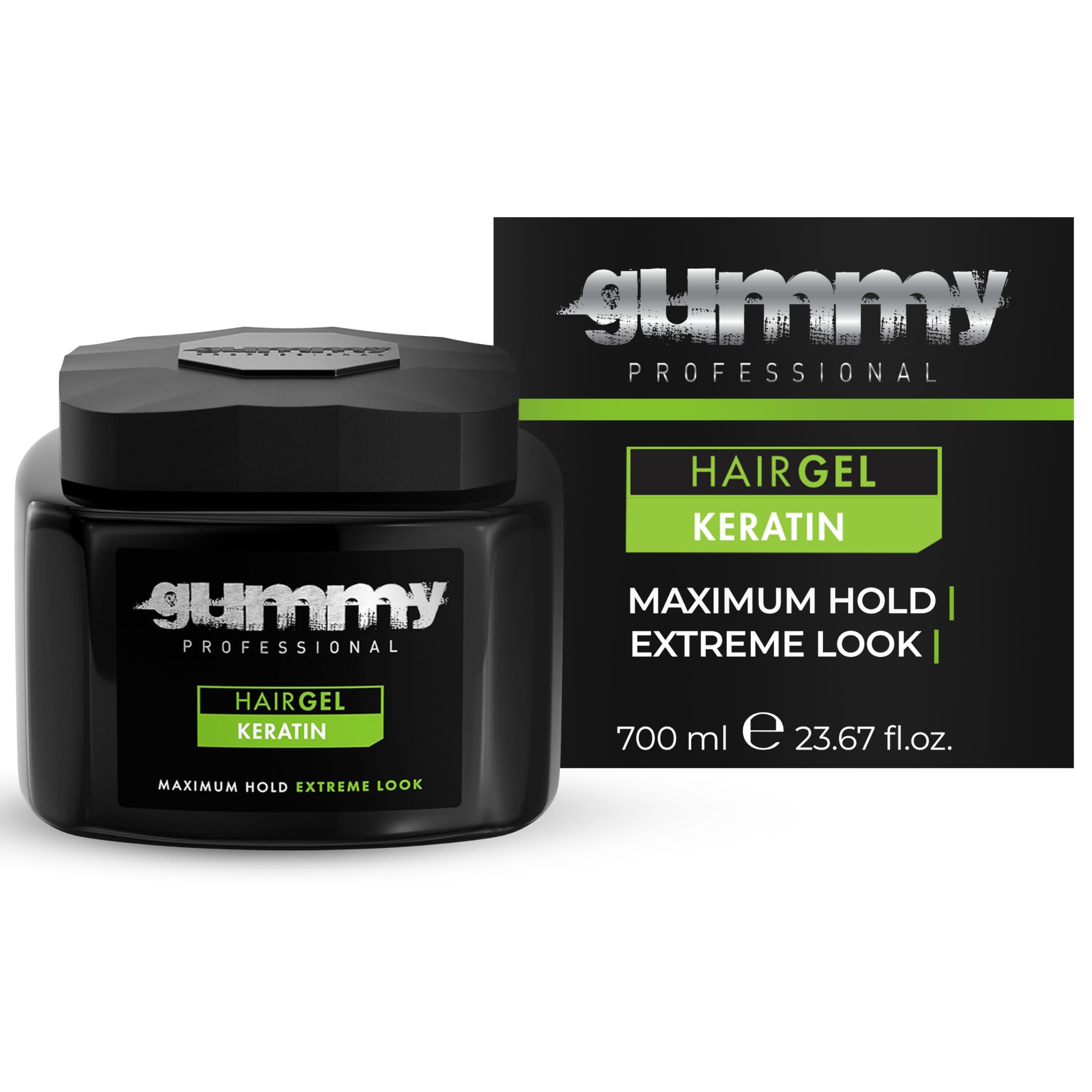 Gummy Gel Professionnel bouteille 700 ml pour une tenue durable.