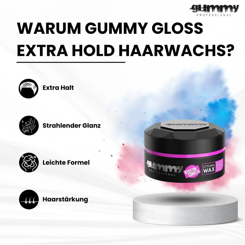 Gummy – massage des paumes illustrant le geste de pré-dispersion.