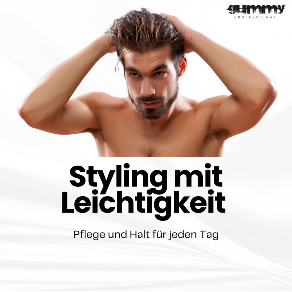 Tenue ferme Gummy Kératine, cheveux qui restent en place