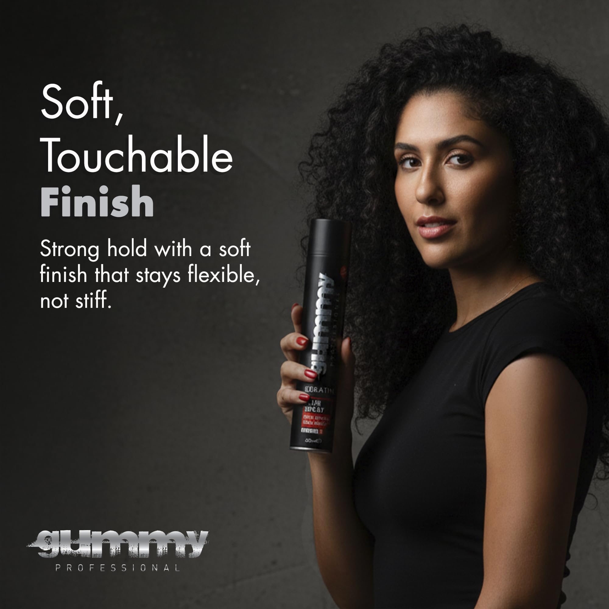 Gummy Professional Utilisation Finissage Facile – application rapide pour finaliser le look.