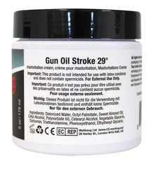 Gun Oil Stroke 29 – crème massage non graisseuse idéale pour massage relaxant