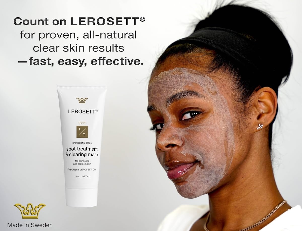 Emballage du masque argile LEROSETT prêt à l’emploi