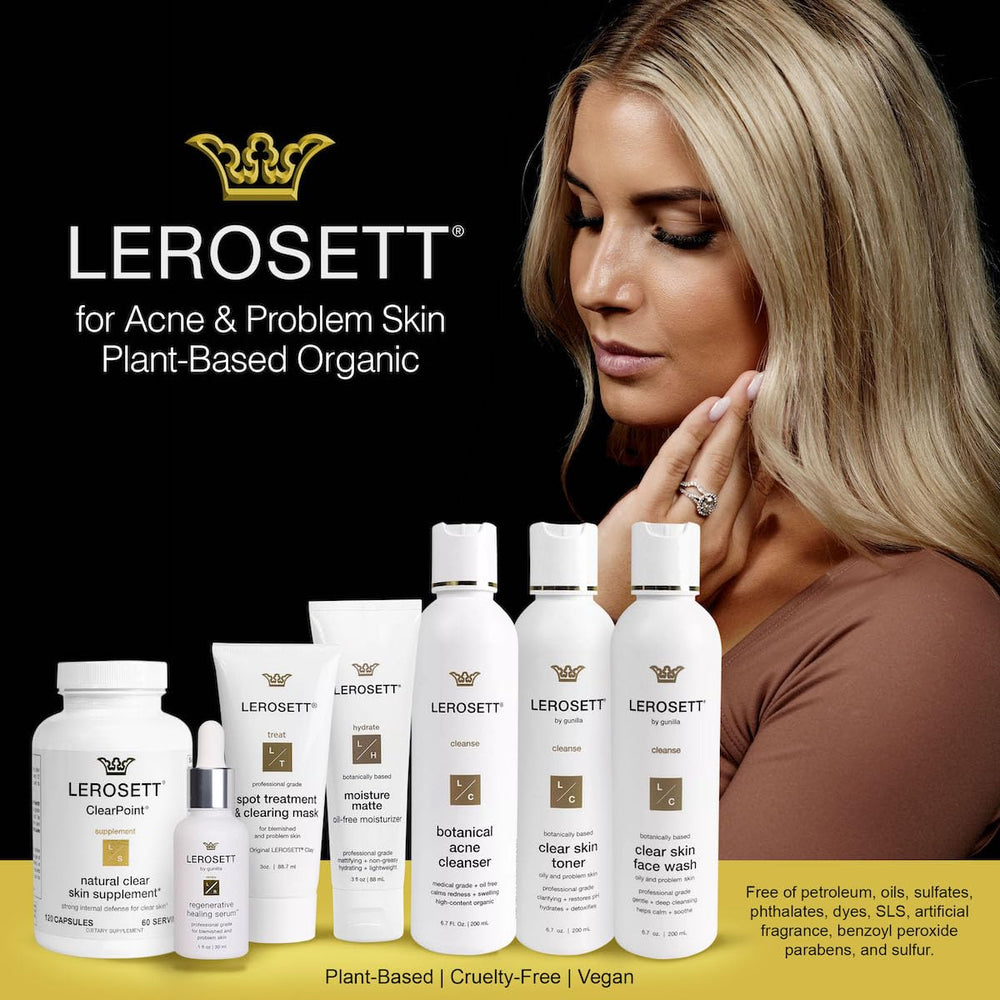 Sensation de purification et de fraîcheur après LEROSETT