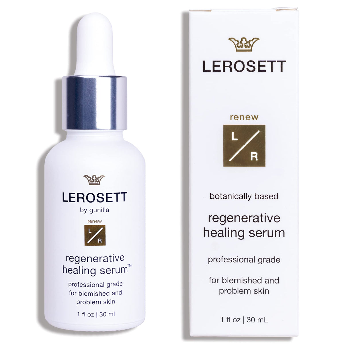 Gunilla Of Sweden LEROSETT: sérum hydratant à l’aloès et ginseng pour apaiser la peau.