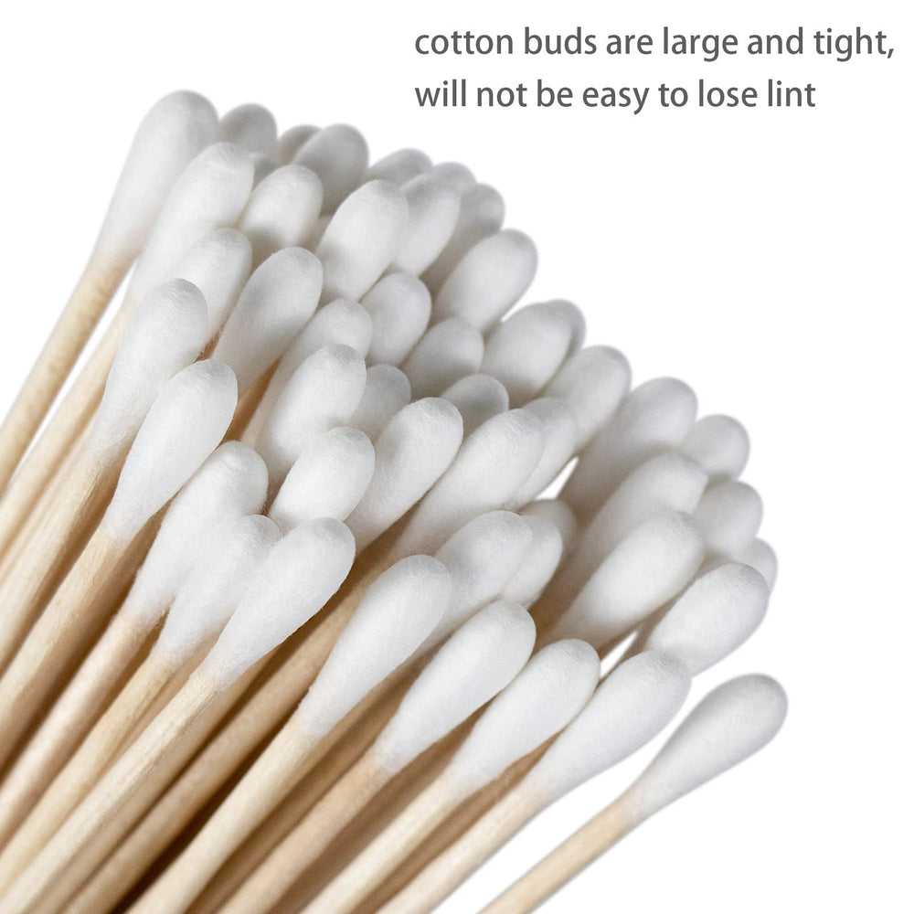 Guntechkit applications maquillage, coton pur pour retouches fines et uniformes