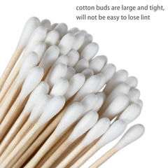 Guntechkit applications maquillage, coton pur pour retouches fines et uniformes