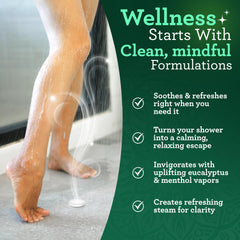 GuruNanda tablettes douche eucalyptus menthol: expérience bien-être à domicile.
