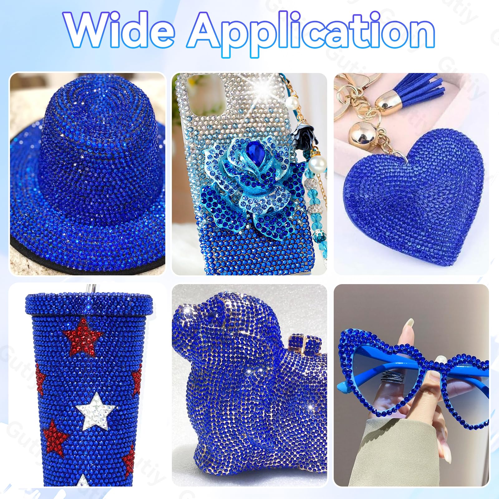 Gutiy usages creatifs paillettes decor idées décoratives pour bijoux et textiles