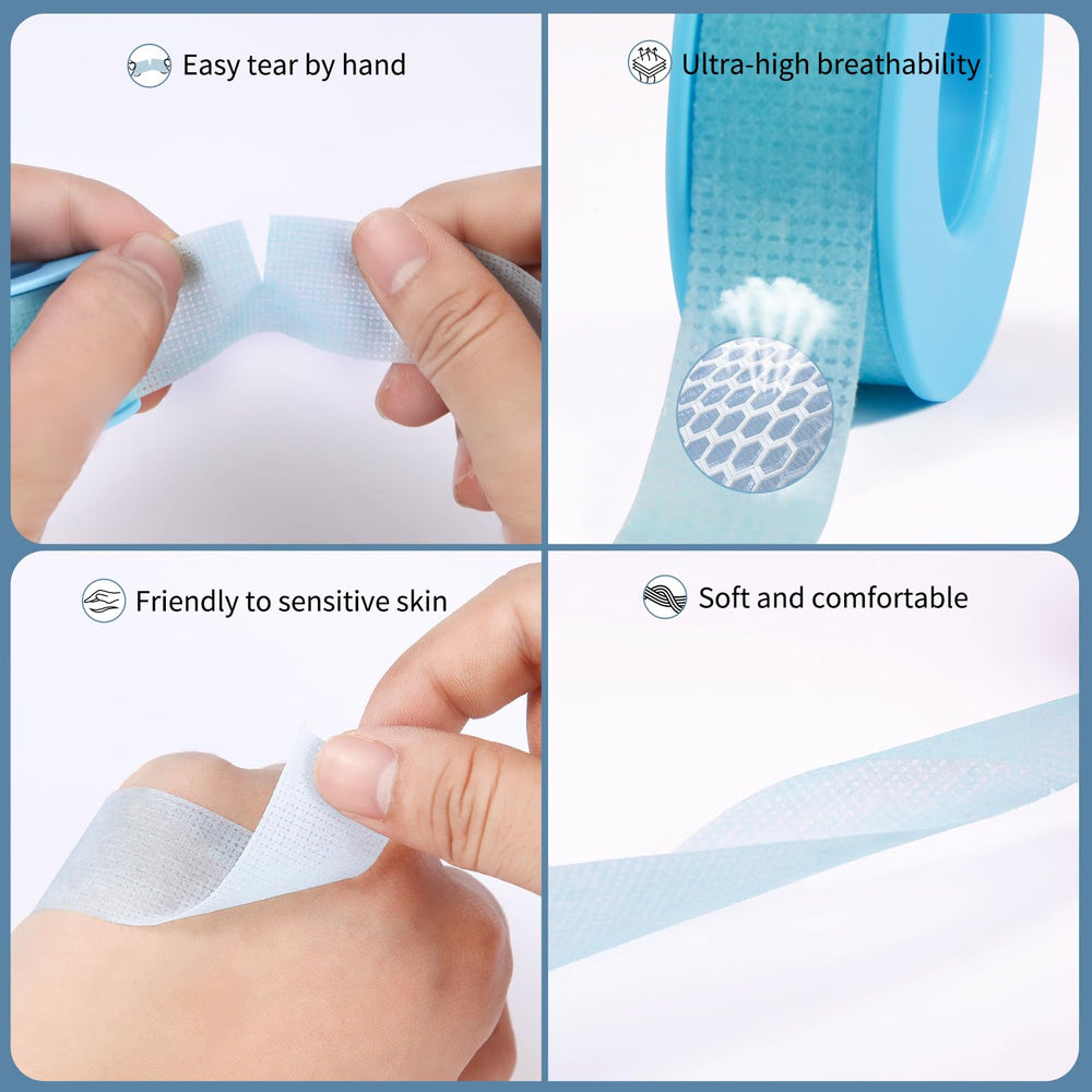 Guoooge bande-cils texture silicone douce pour un confort quotidien