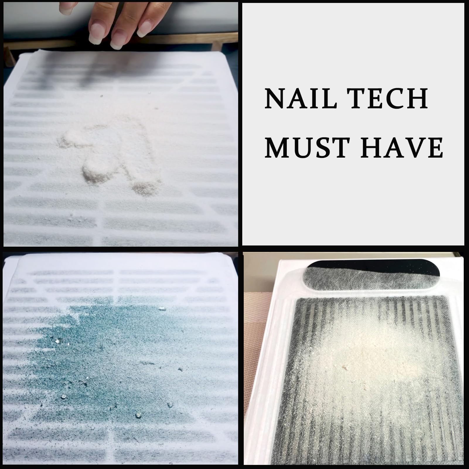 GUXACU compatibilite-collecteurs-poussiere-ongles: compatible avec la plupart des machines.