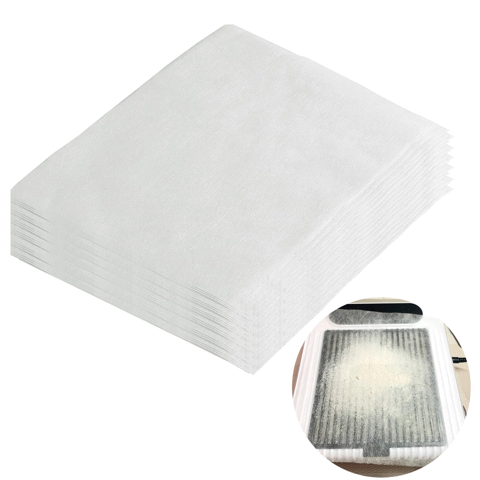 GUXACU papier-filtre-poussiere-ongles: 200 feuilles pour un espace propre et sain.