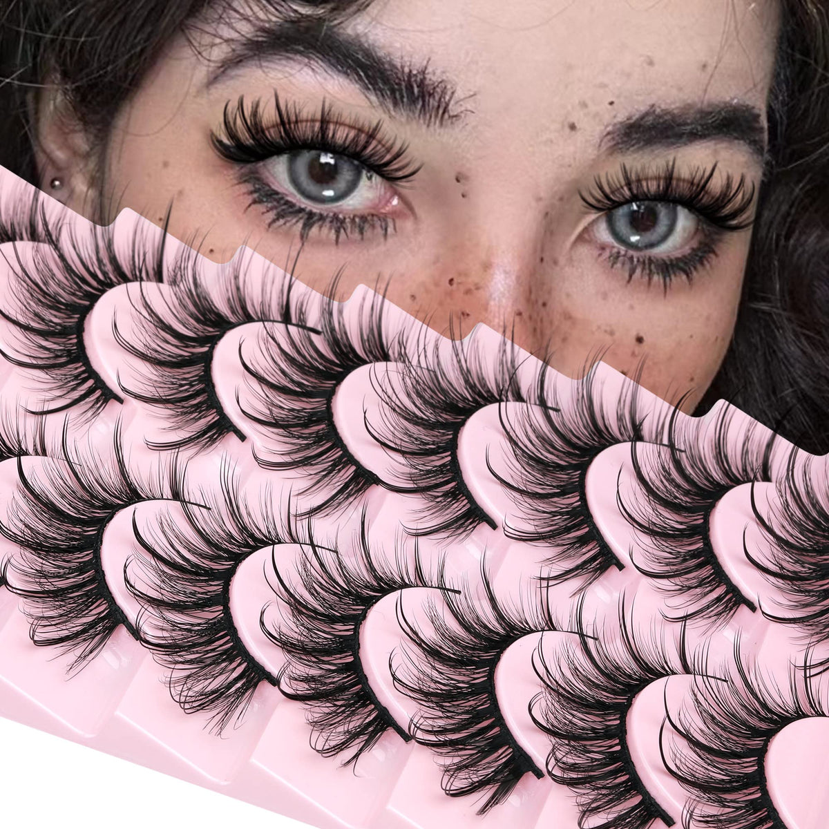 Cils GVEFETIEE d’apparence naturelle pour un regard élégant
