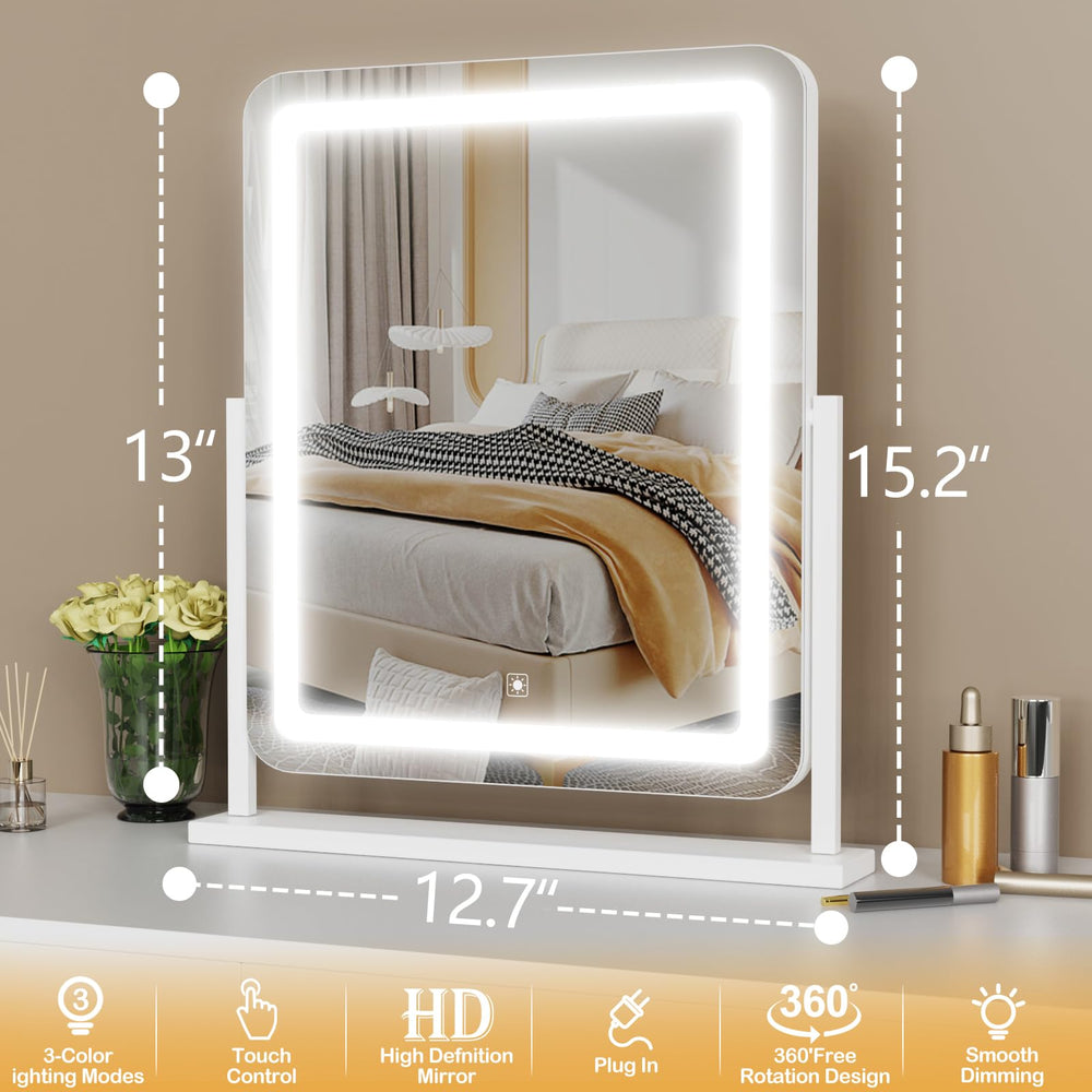 Miroir Gvnkvn idéal pour salle de bains et bureau