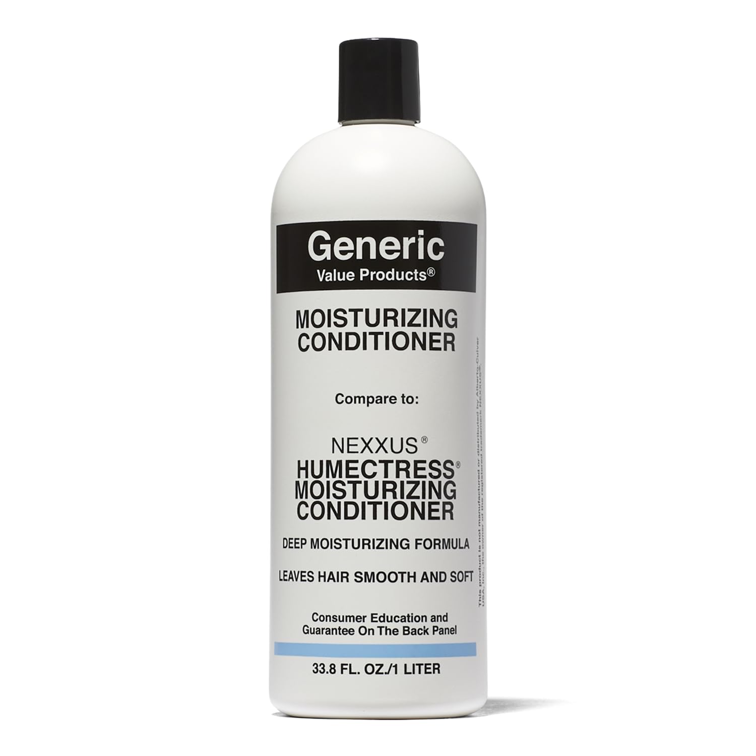 GVP Après-Shampooing Hydratant, flacon, apaise les cheveux et rétablit l'hydratation.