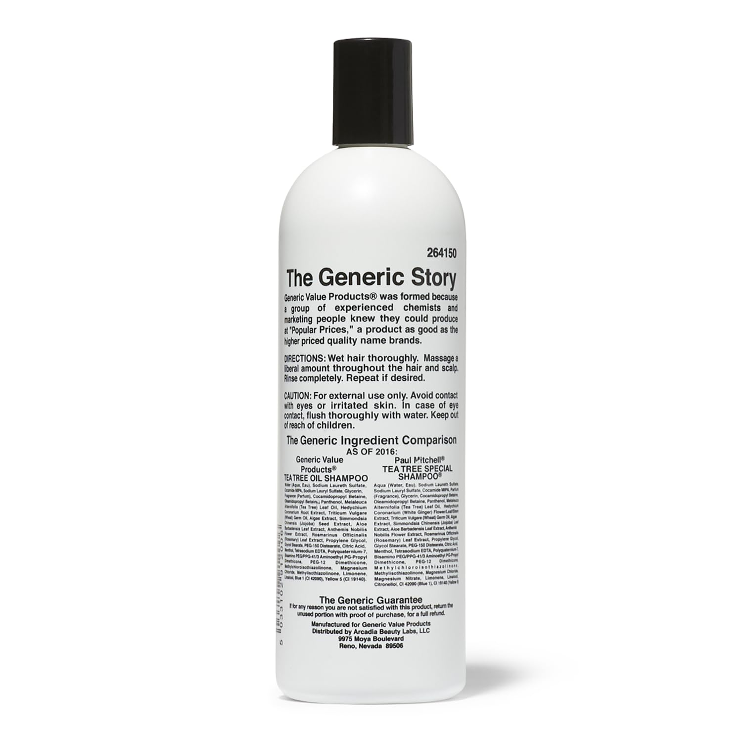 Mousse du Shampoing GVP, texture riche et parfum frais pour un lavage délicat.