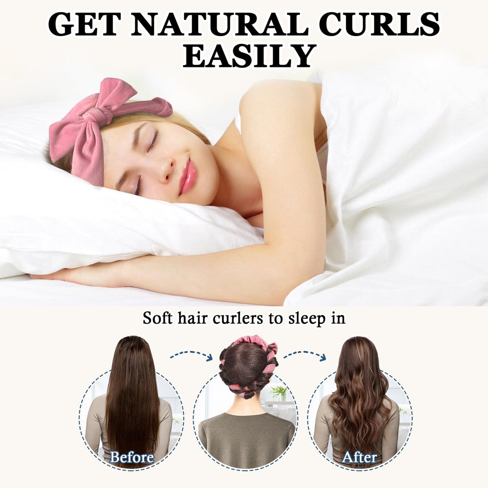 Gwabee 9 tiges pour boucles naturelles sans chaleur.