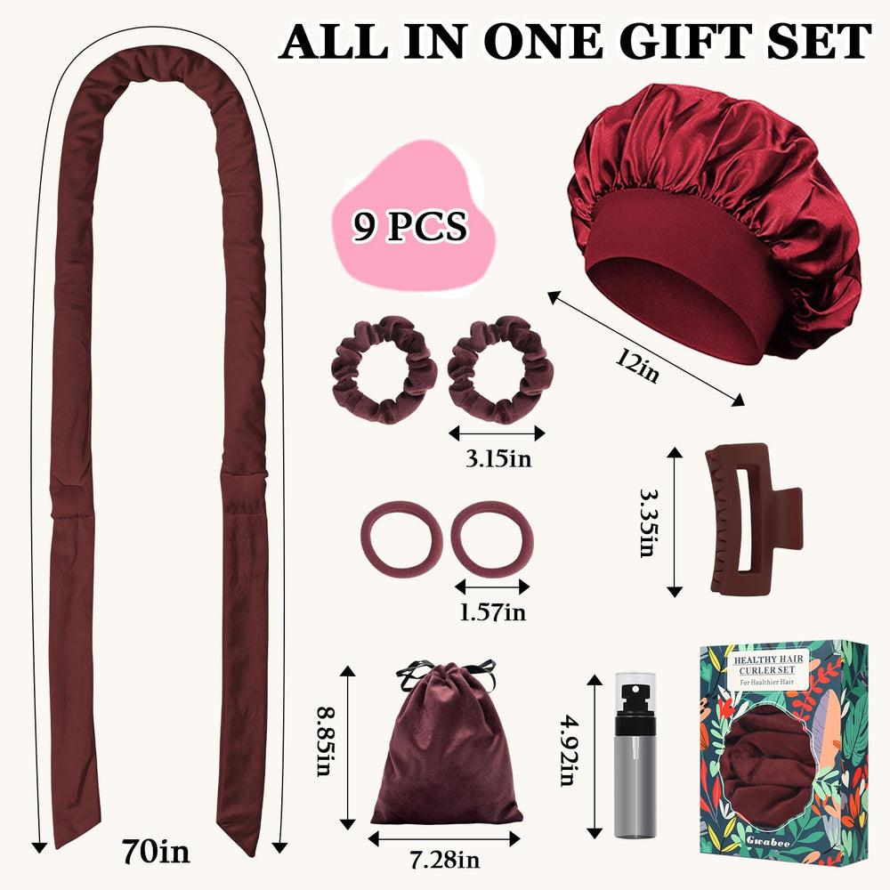 Gwabee attaches cheveux elastiques pour une tenue flexible.