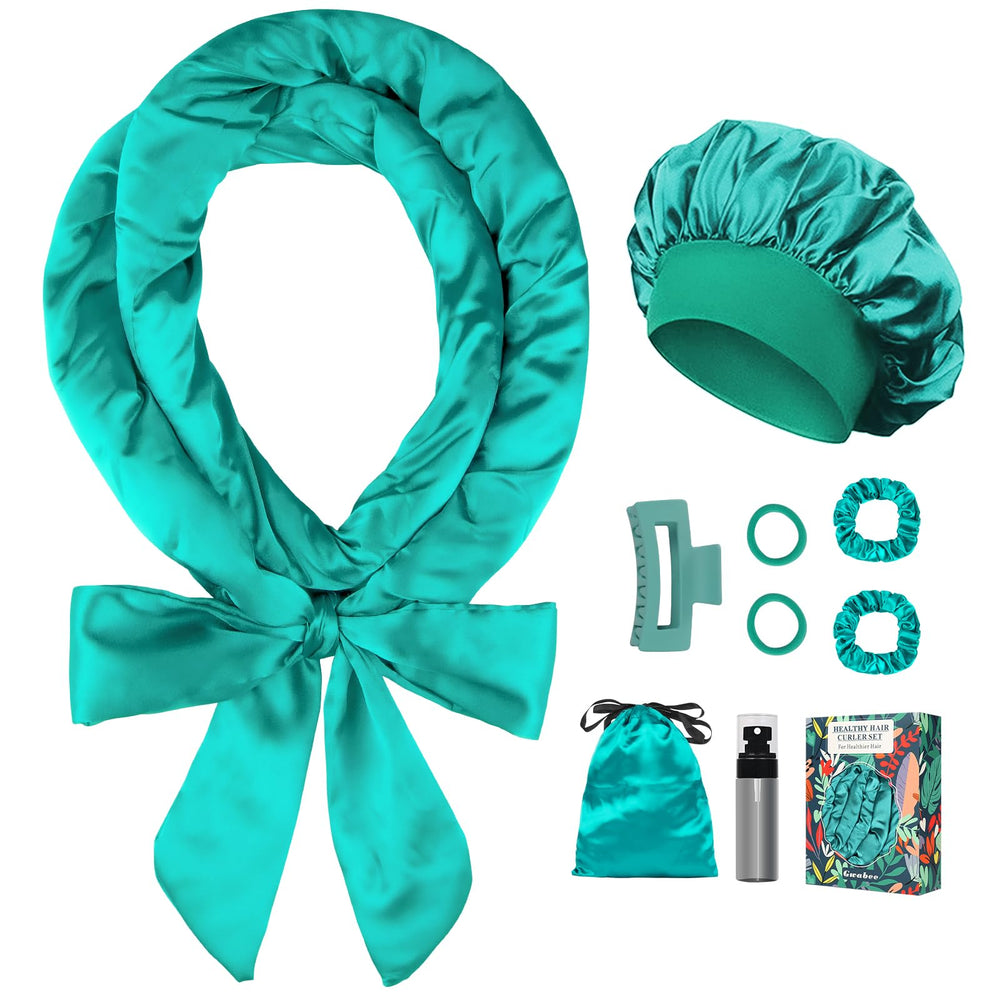 Gwabee bandeau satin 70 pouces pour boucles sans chaleur et facilité.