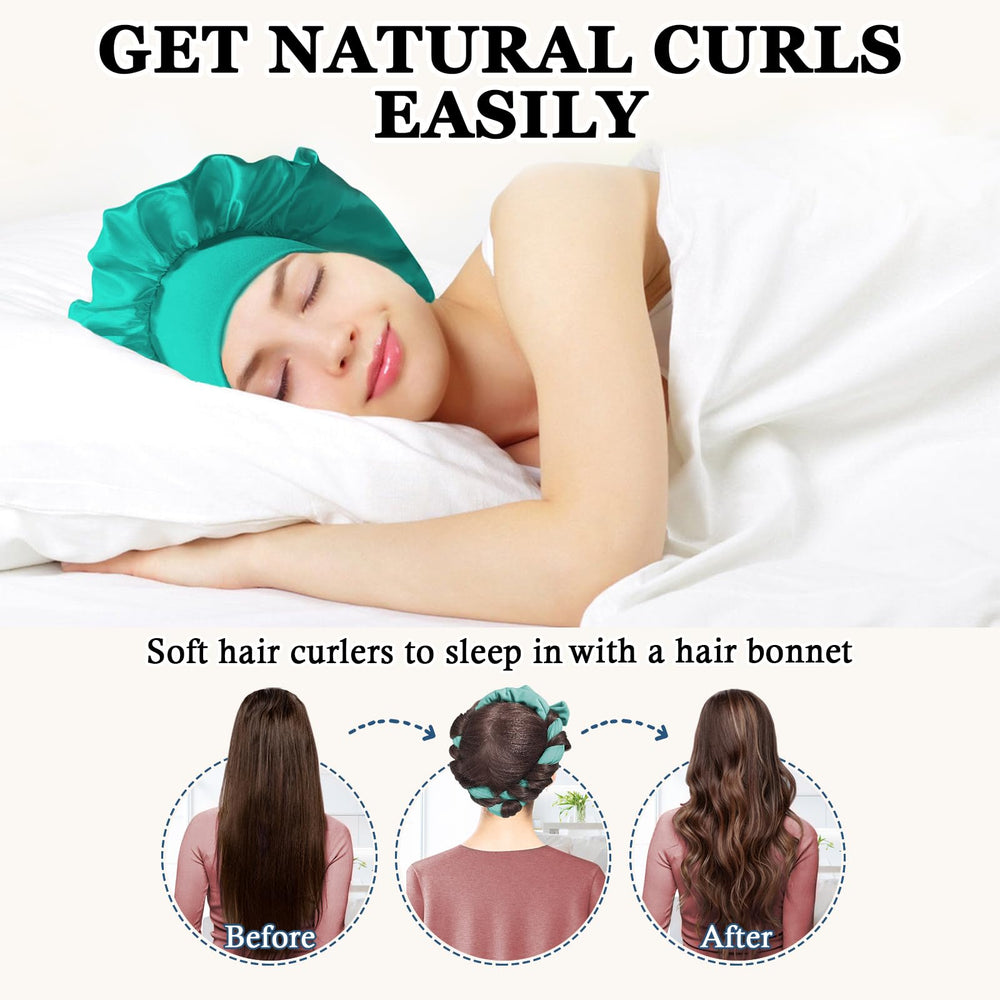 Gwabee bonnet satin pour dormir, douceur et soin