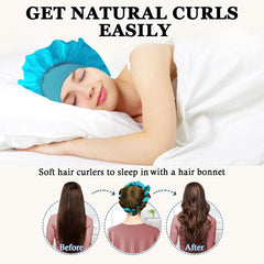 Gwabee bonnet satin pour sommeil, protection des longueurs et confort nocturne
