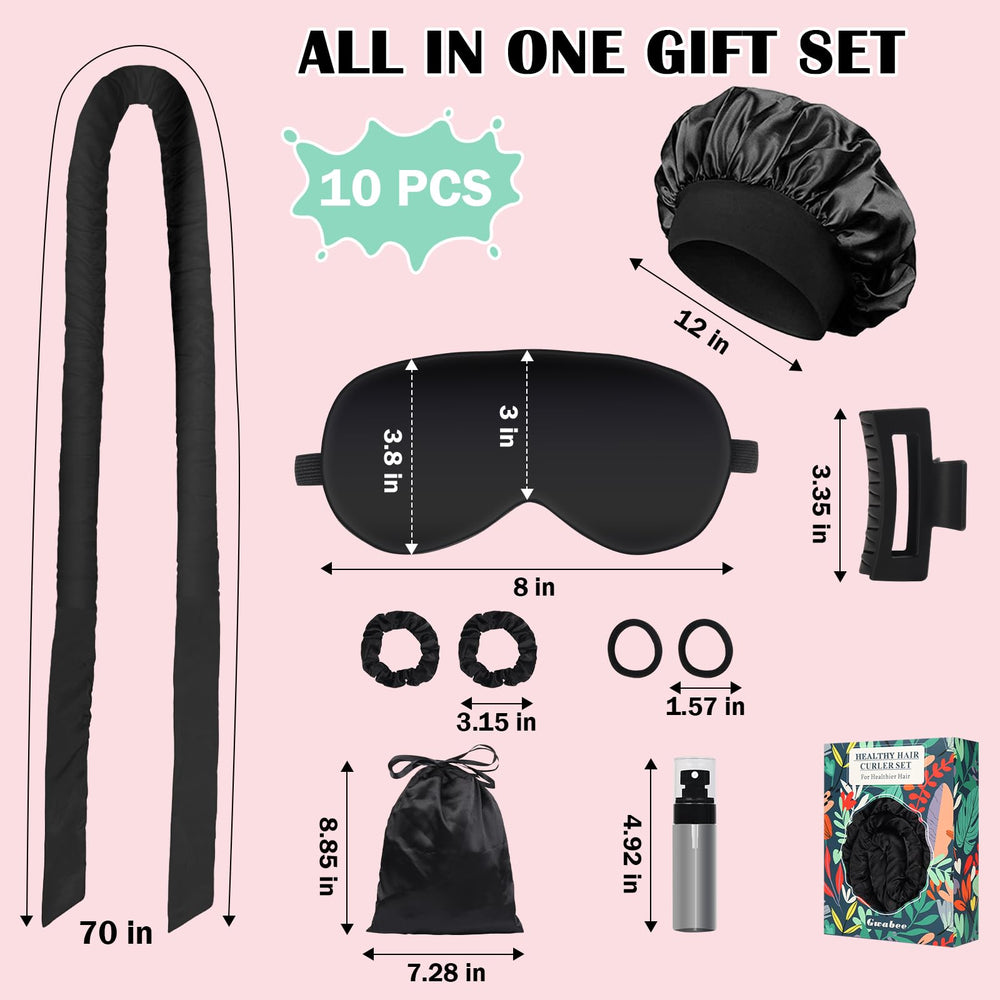 Gwabee pince-cheveux satin pour fixer le bandeau sans glisser.