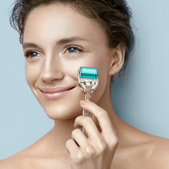 GXBRSY Rouleau dermique portable, idéal en voyage, sans compromis sur le confort.