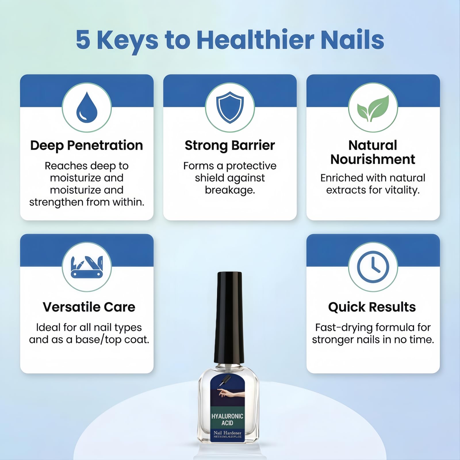 GXFANZHU renforcement-ongles-faibles-desquamation : renforce les ongles fragiles et réduit la desquamation.