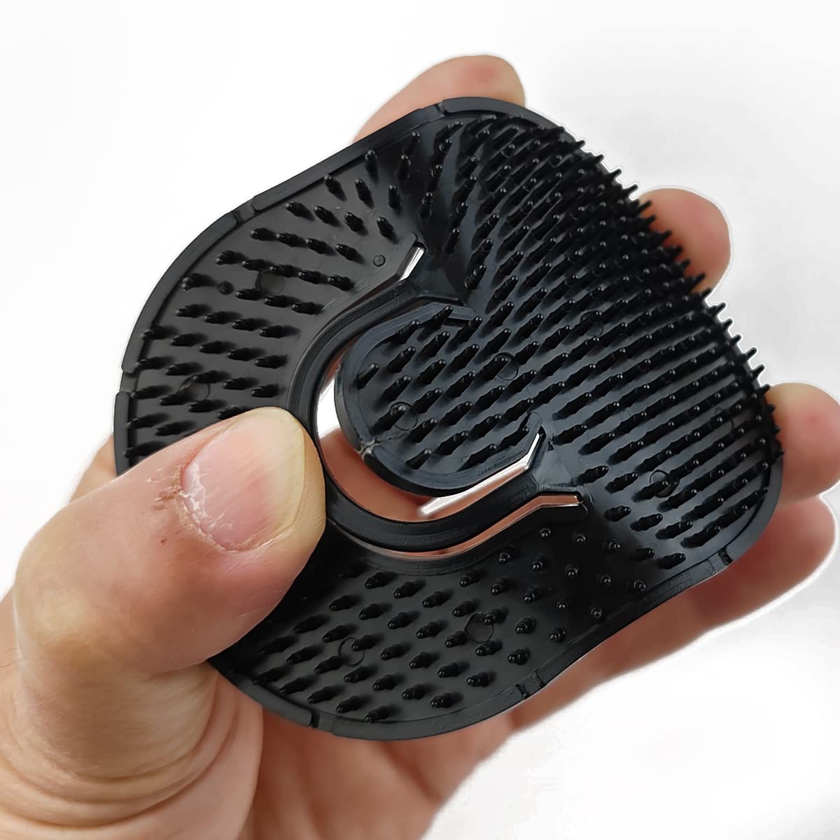 GXXMEI ensemble de 24 peignes paume noir kit pratique pour usage quotidien et remplacement