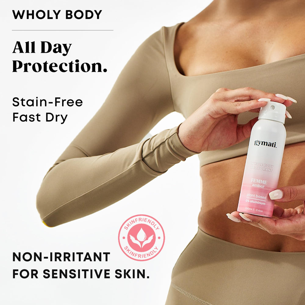 Gymati déodorant-anti-odeur-puissante protège sans aluminium.