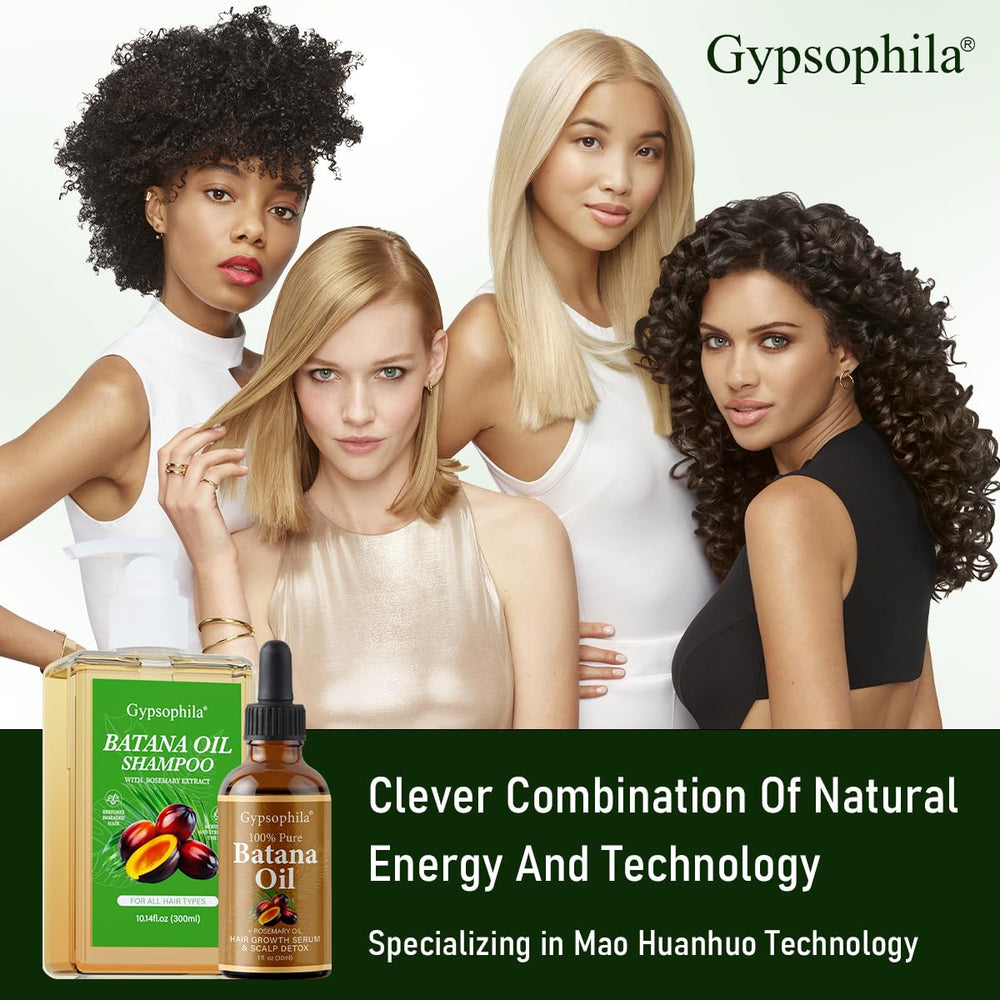 Cuir chevelu sain grâce au duo Gypsophila et à l’hydratation équilibrée.