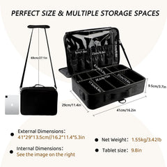 L'étui-maquillage gzcz professionnel durable protège vos produits en déplacement.