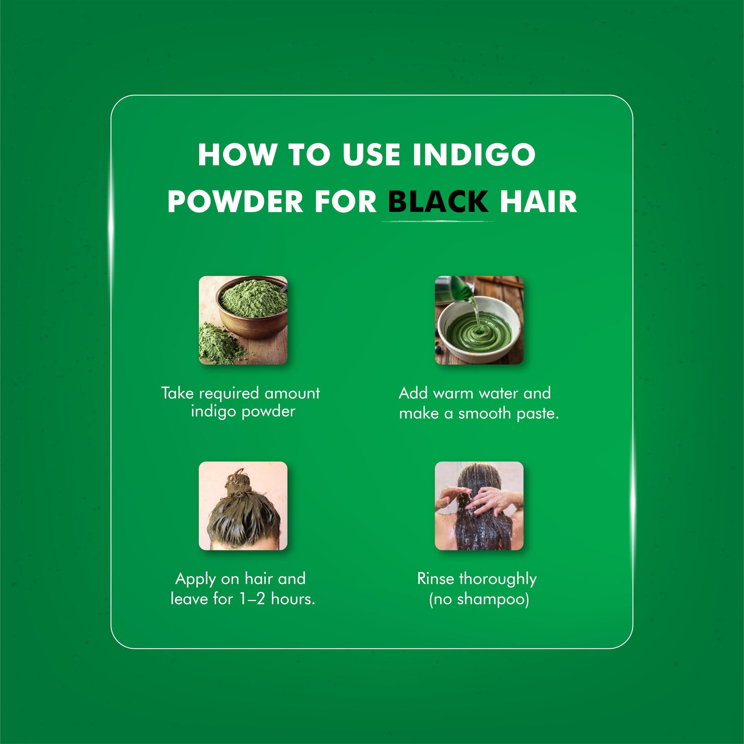 Conseils d’application faciles pour une couleur élégante avec Indigo H&C.
