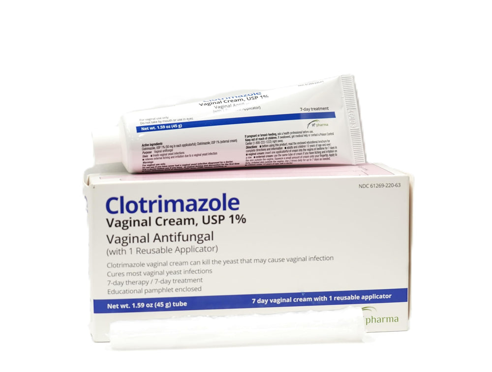 Utilisation externe sécurisée avec crème Clotrimazole H2 pharma.