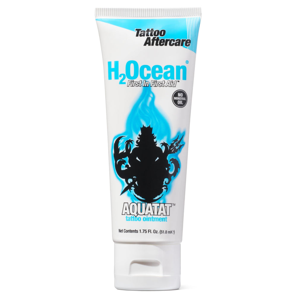 H2Ocean Aquatat: bouteille pratique pour une application contrôlée et hydratante pour tatouage