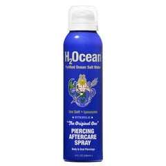 H2Ocean: bouteille spray piercing 4oz pour un nettoyage doux et efficace.