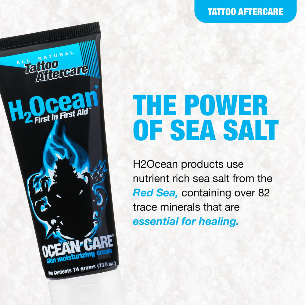 H2Ocean: soin sans parfum pour nourrir les tatouages sans irritations.