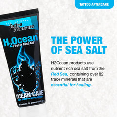 H2Ocean: soin sans parfum pour nourrir les tatouages sans irritations.