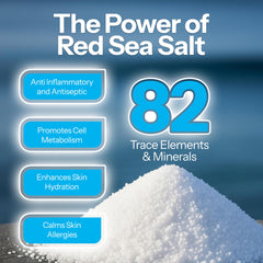 H2Ocean Sel marin rouge de mer, nutriments essentiels pour le confort.