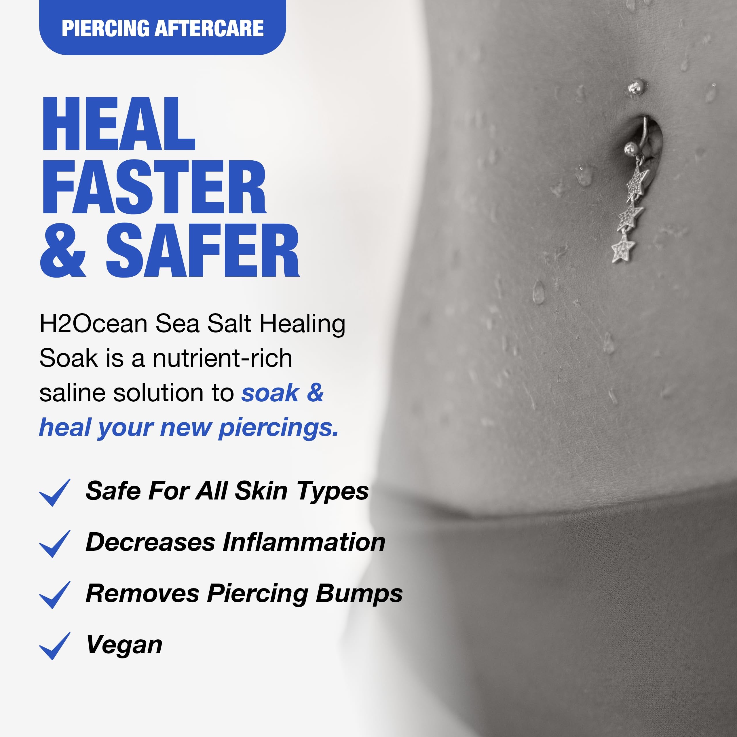 H2Ocean solution saline eau pure: rinçage net et soin naturel