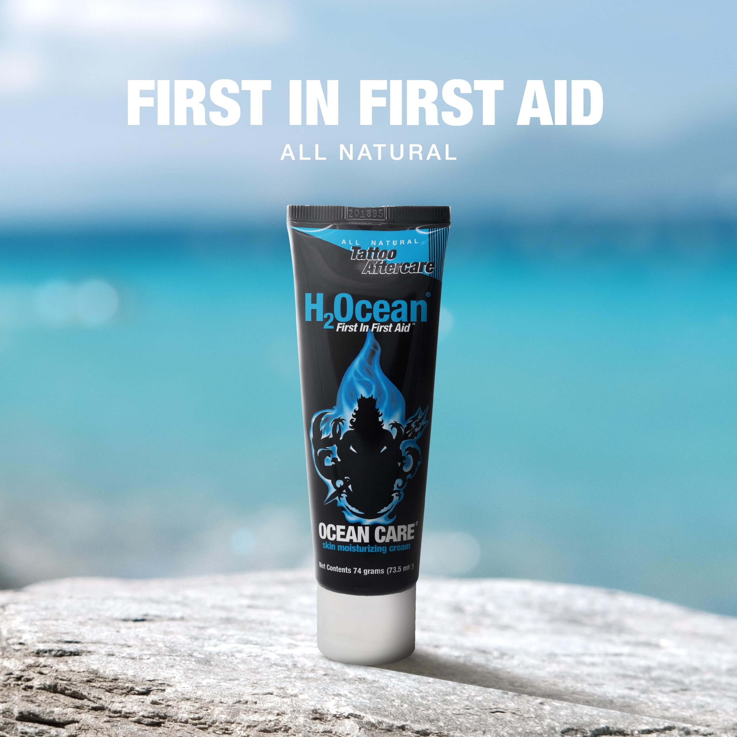 H2Ocean: texture légère avec absorption rapide pour tatouages colorés.