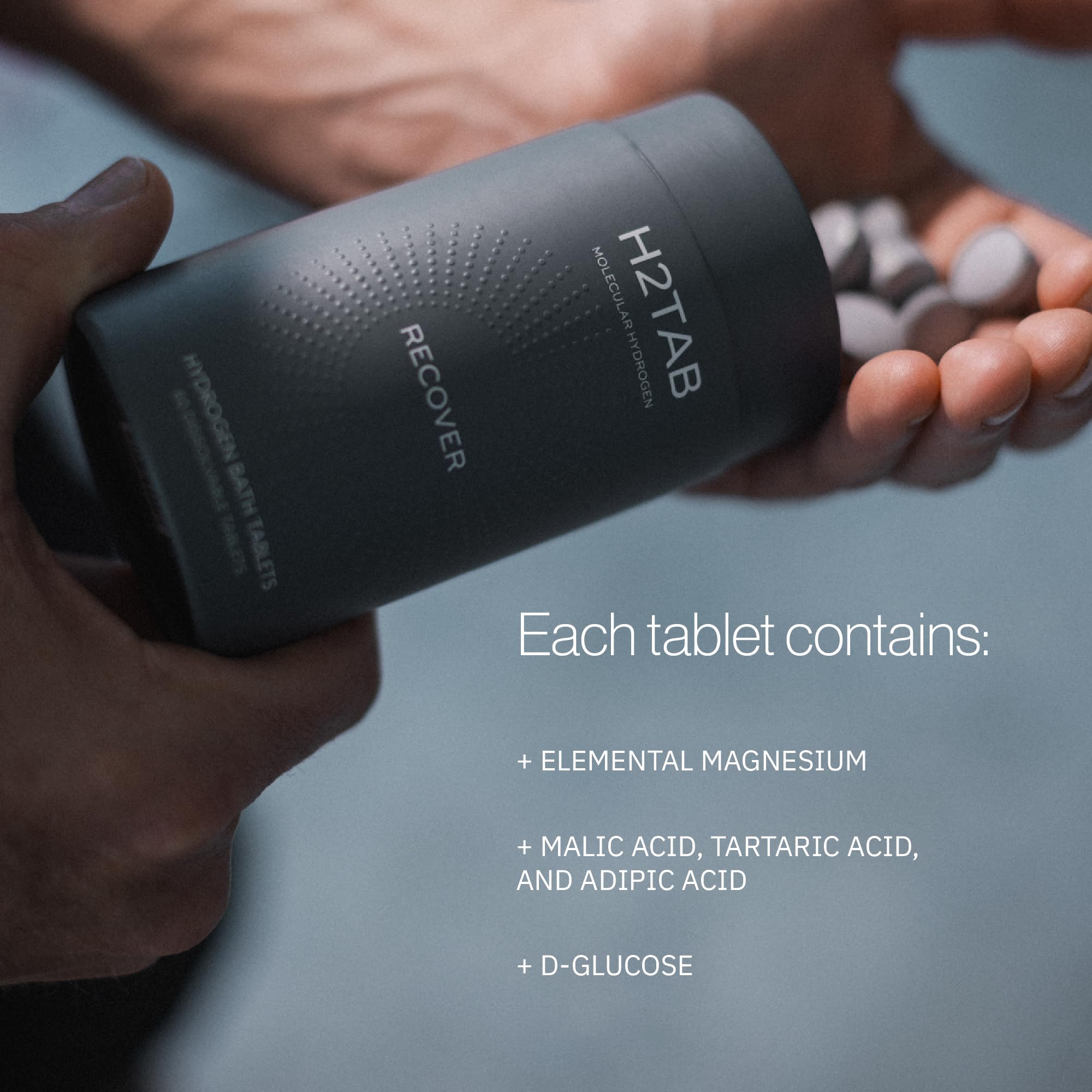 Formule pure: sans parfums ni colorants, H2TAB privilégie la simplicité.