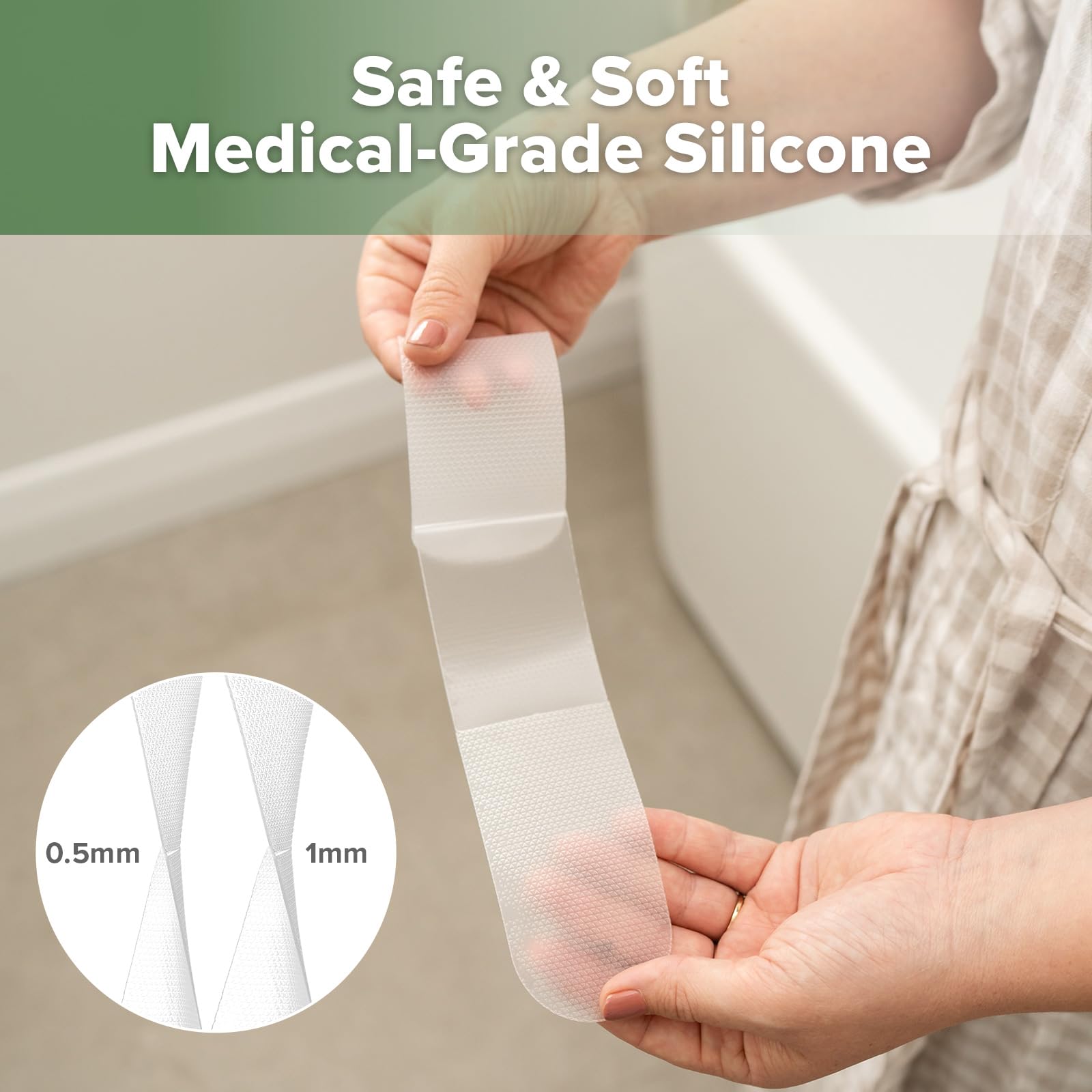 Haakaa bande silicone section C 0-5mm, port discret et soutien léger.