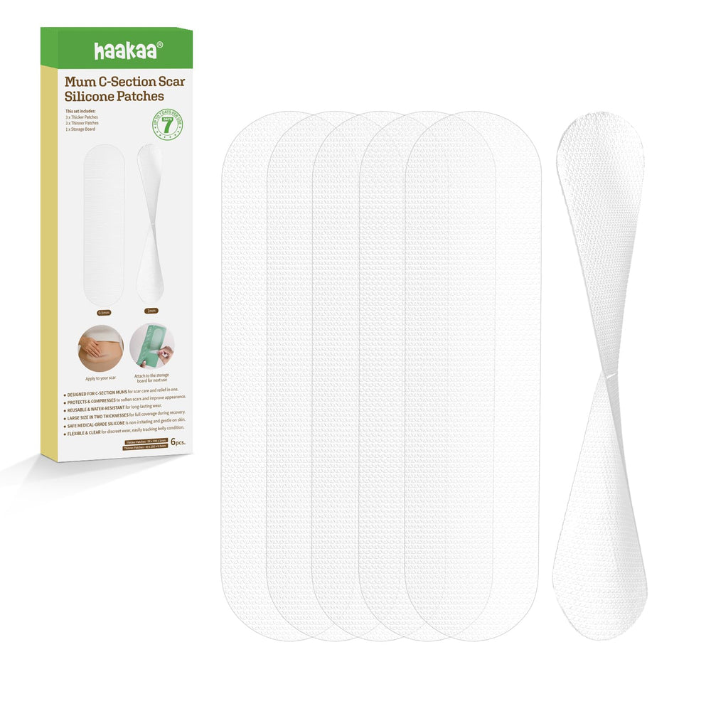Haakaa bandes silicone section C ensemble, six bandes réutilisables pour soutien.