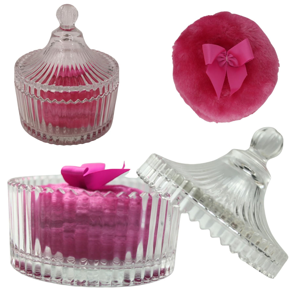 Habitable Tree puff-poudre grand pour une application uniforme sur visage et corps.