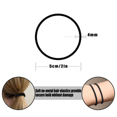Hageolan Bandes Elastiques Cheveux – Douces et elastiques, pratique en sport.
