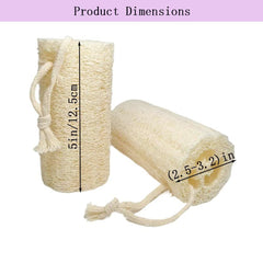 Éponge loofah haikuluo biodégradable pour douche et nettoyage