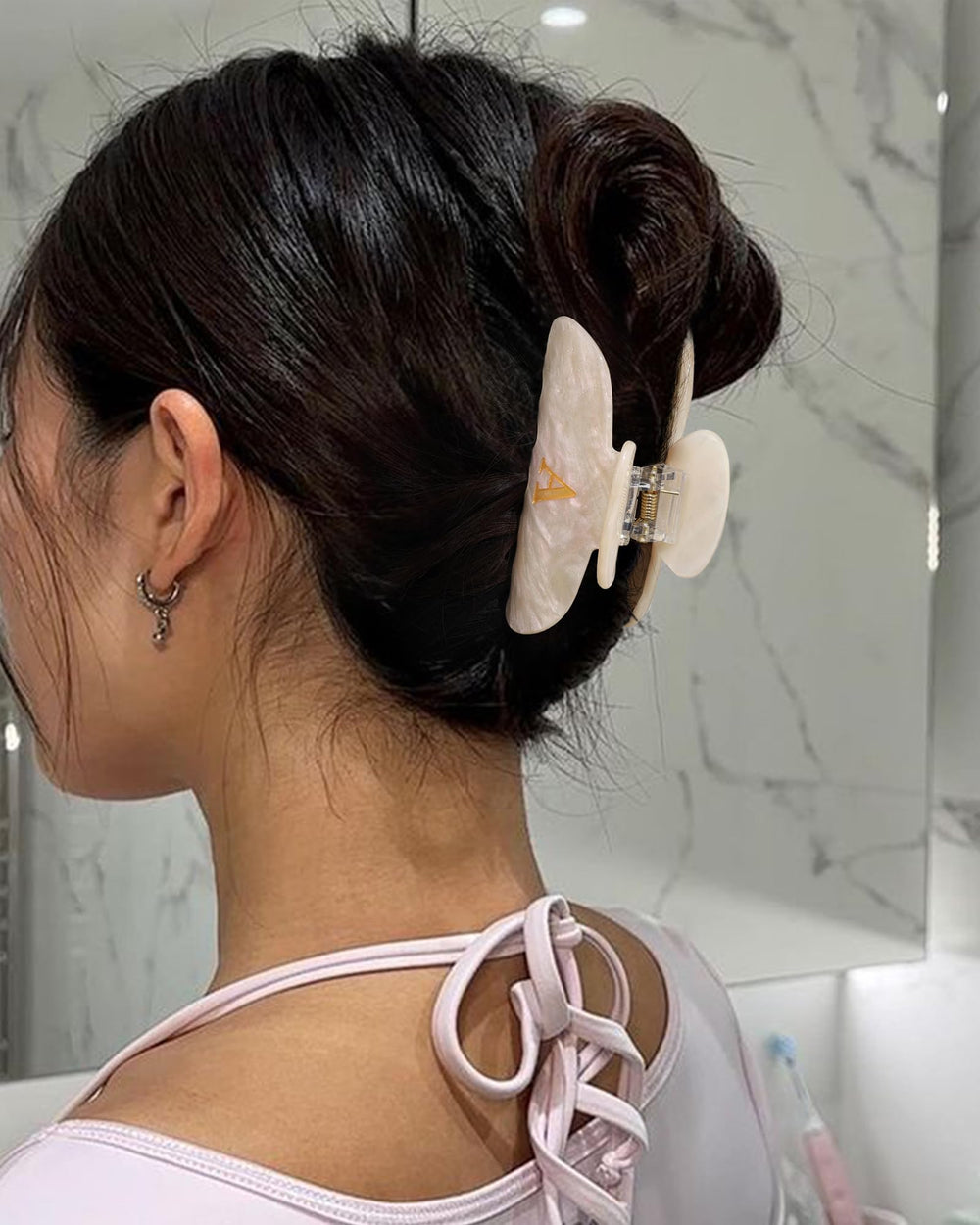 HAIMEIKANG broche cheveux grande pince en acrylique - précision et maintien